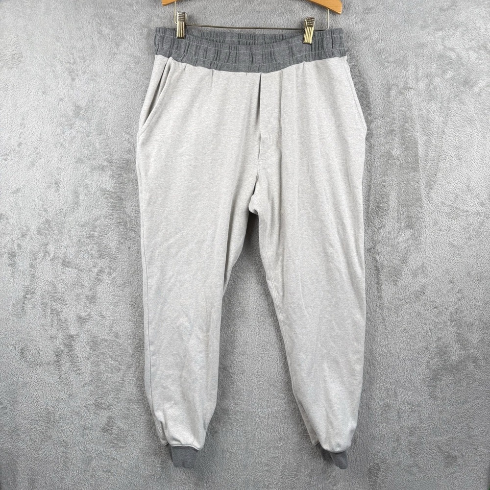 The Normal Brand Jogger Sweatpants Mens M Gray Athleisure‎ Casual Elastic Waist